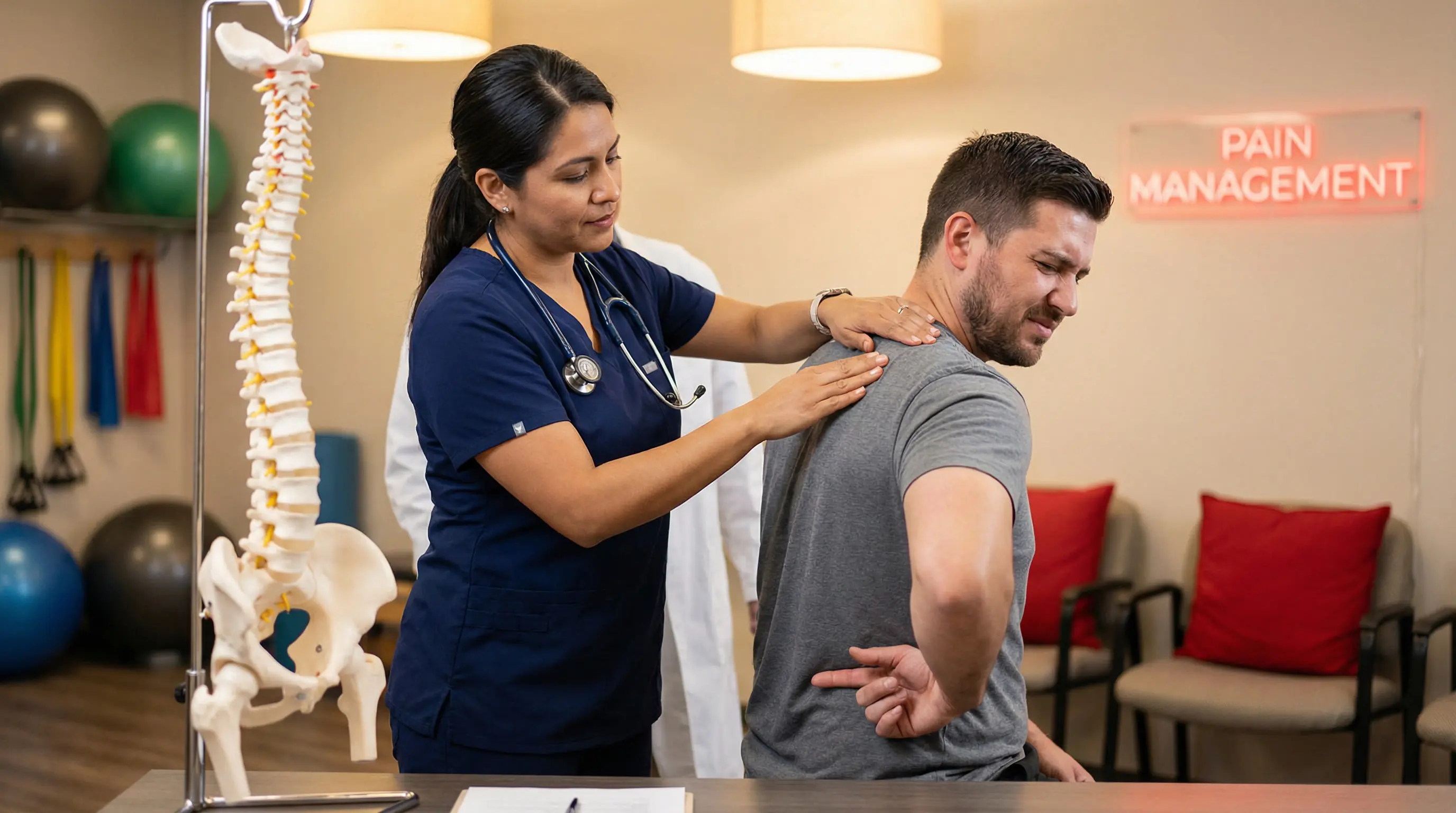 Tratamiento Dolor de Espalda y Muscular Houston